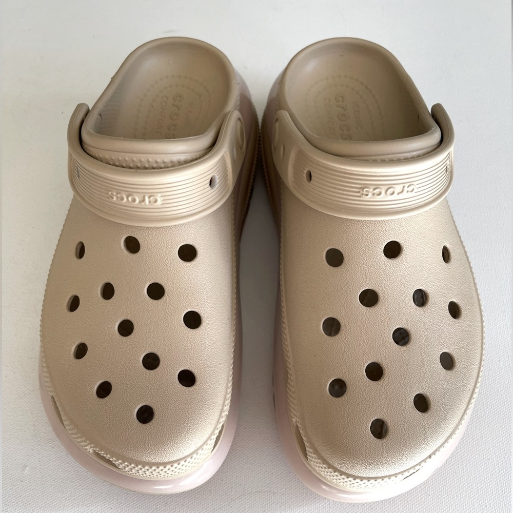 Chai/multi Crocs Classic Mega Crush Clog Unisex